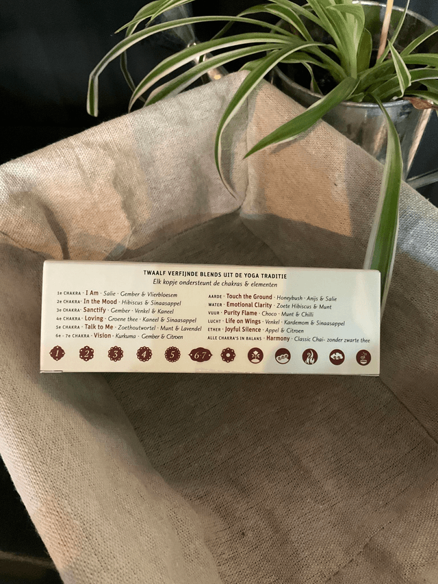 Thé bio Elements + Chakras 12 sachets