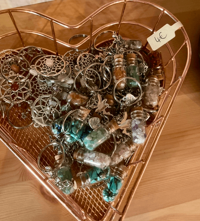 Porte clé fée et fiole mystère