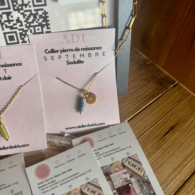 NEW - Bijoux créatrice du mois (Atelier des Iris)