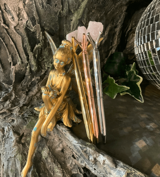 Stylos cristaux 