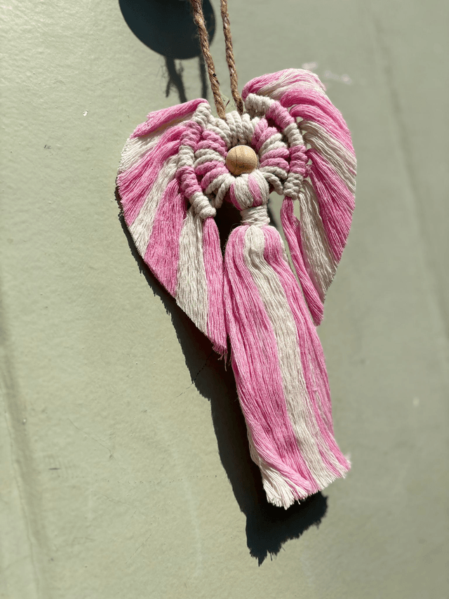 Ange Hati Hati en macramé