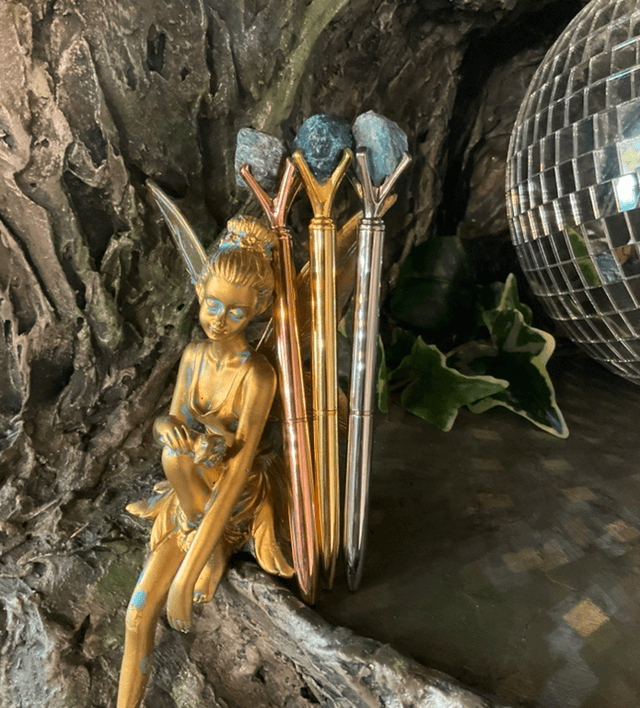 Stylos cristaux 